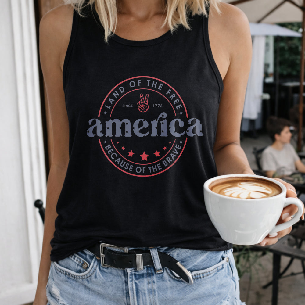 4th Of July Women's Tank Top