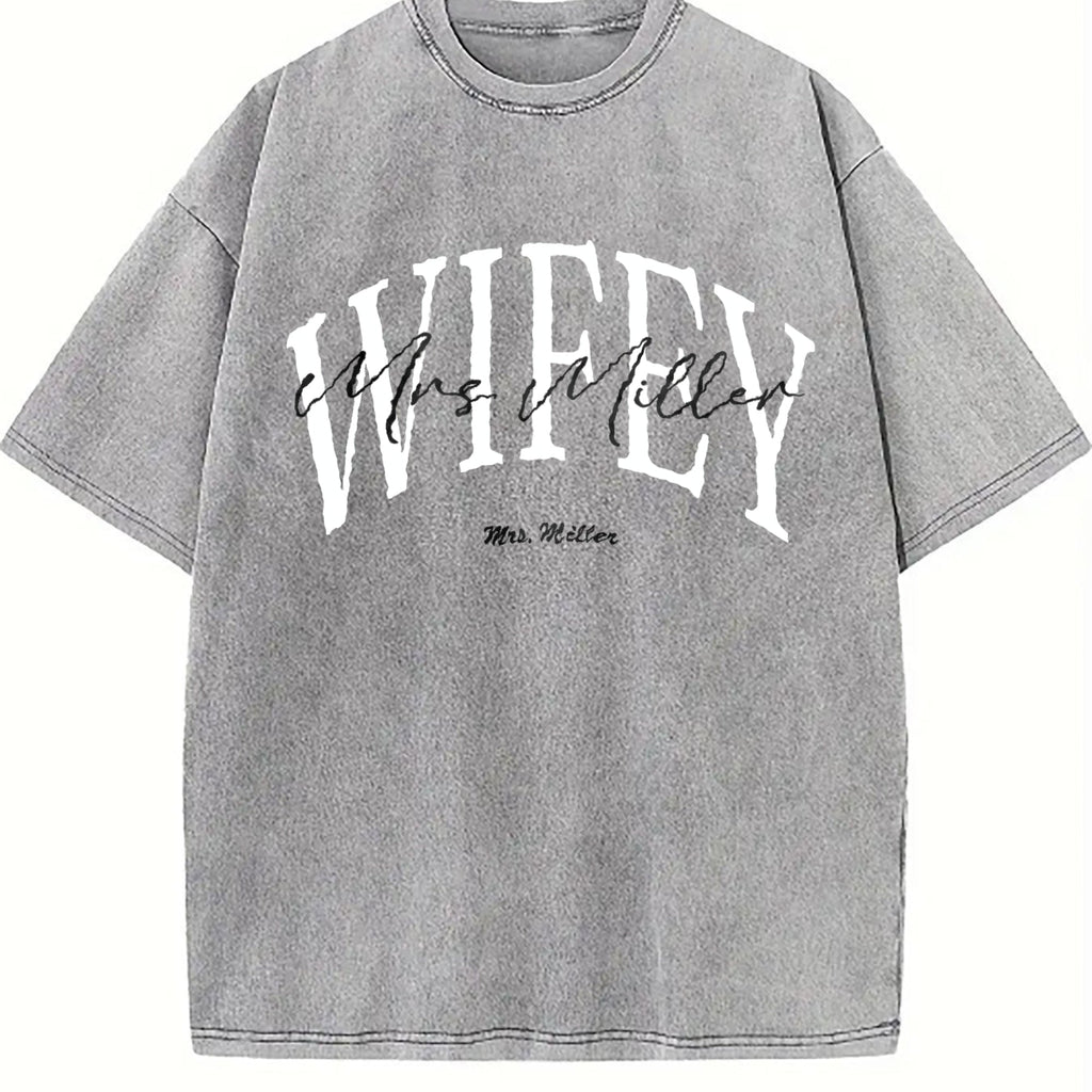 Wifey Vintage Washed T-Shirt product image 5