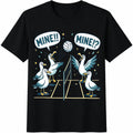 Funny Seagull Volleyball Cotton T-Shirt product image 1