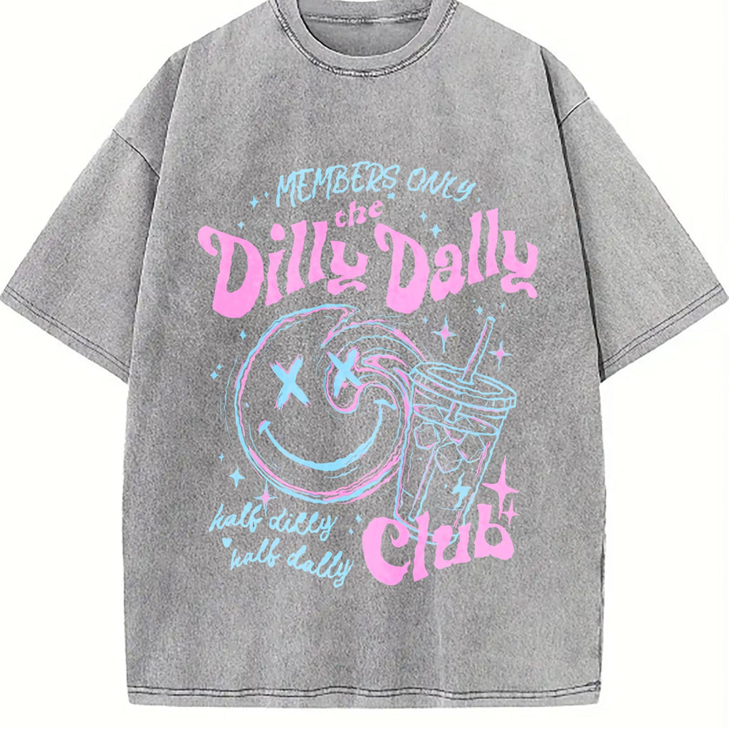 Dilly Dally Club Vintage Washed T-Shirt product image 5