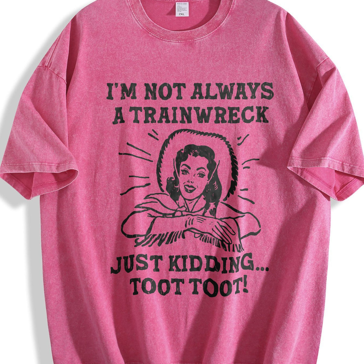 Funny Im Not Always A Trainwreck Just Kidding Sarcastic product image 7