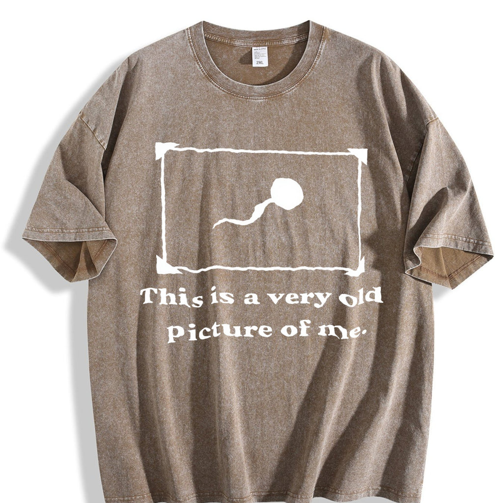 Sarcastic Humor Vintage Washed T-Shirt product image 3