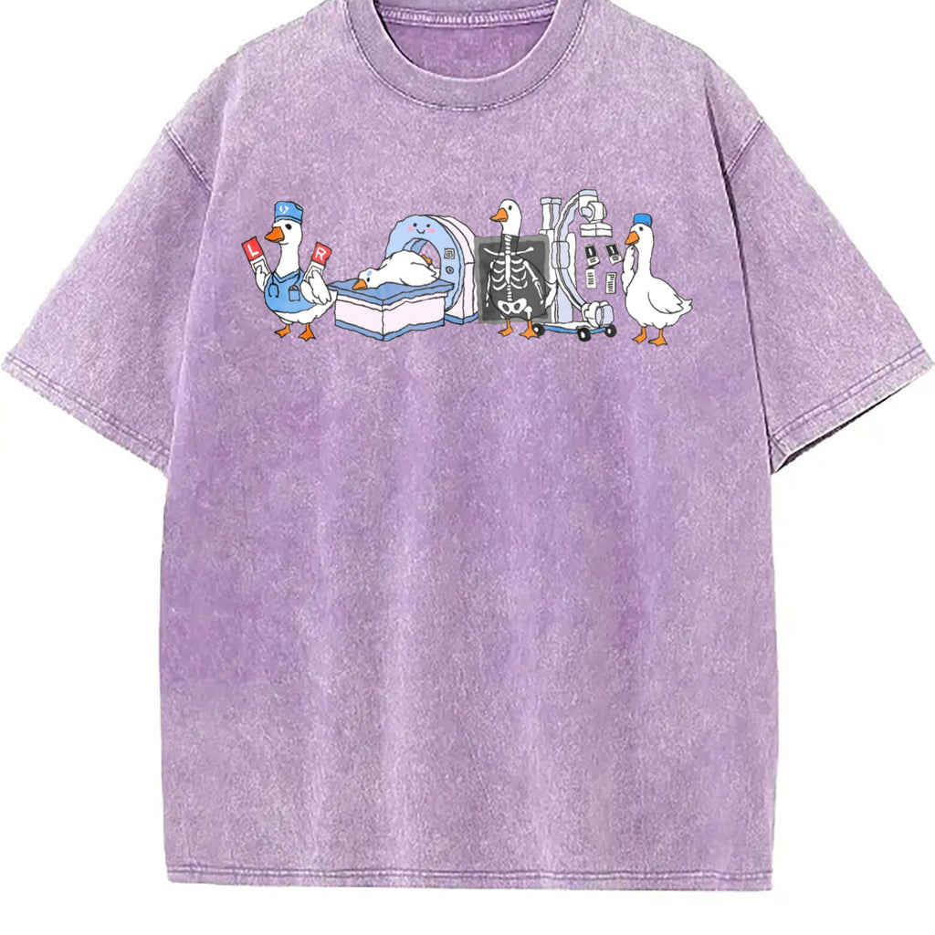 Radiologic Technologist Goose Vintage Washed T-Shirt product image 6
