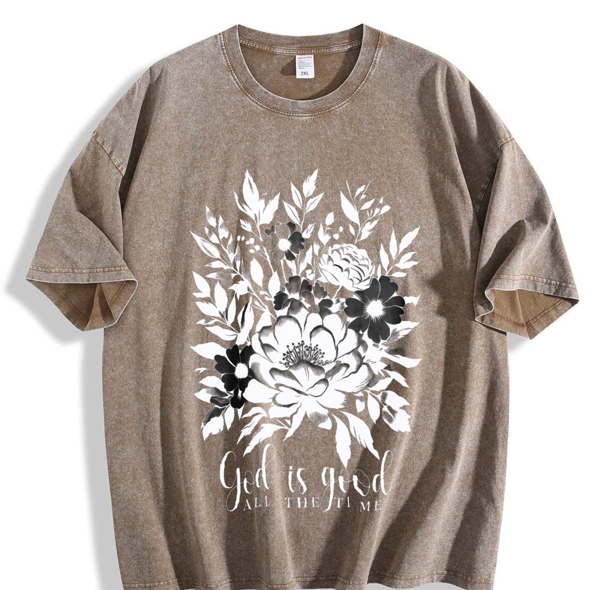 God Is Good Vintage Washed T-Shirt product image 3