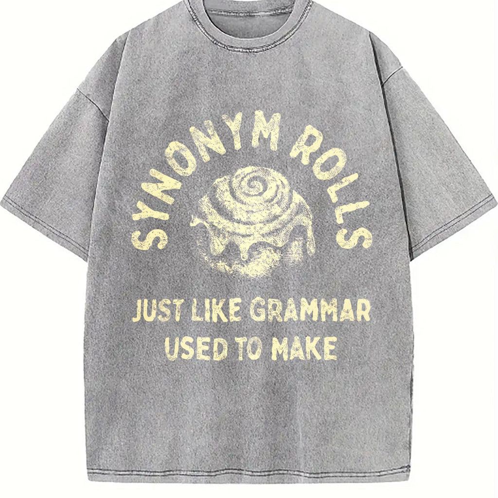 Funny For Food Joke Guys With Sayings Vintage Washed T-Shirt product image 5