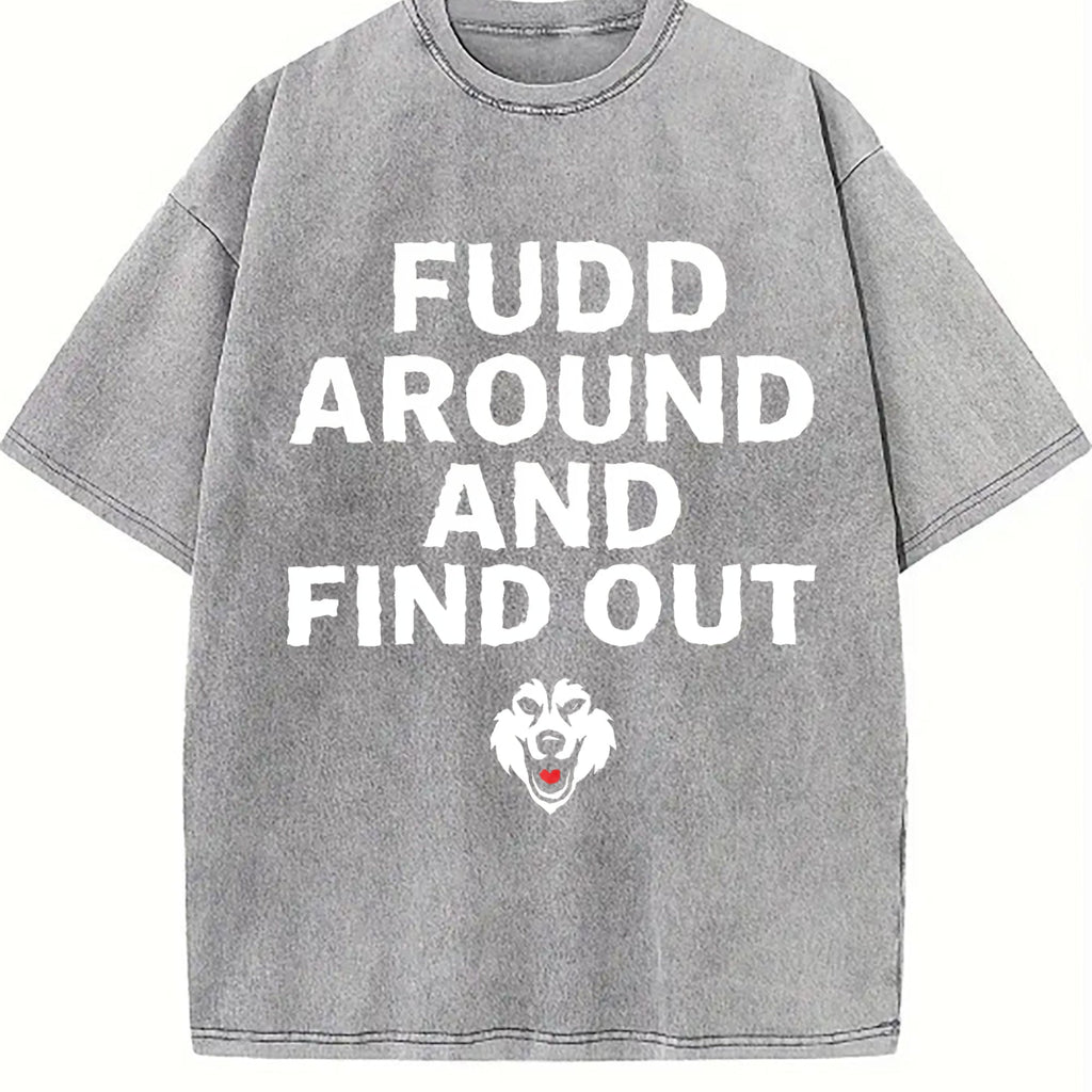 Fudd Around and Find Out Vintage Washed T-Shirt product image 5