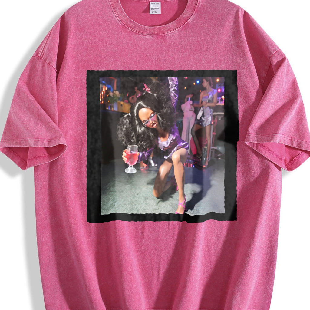 Doll Party Aftermath Vintage Washed T-Shirt product image 7