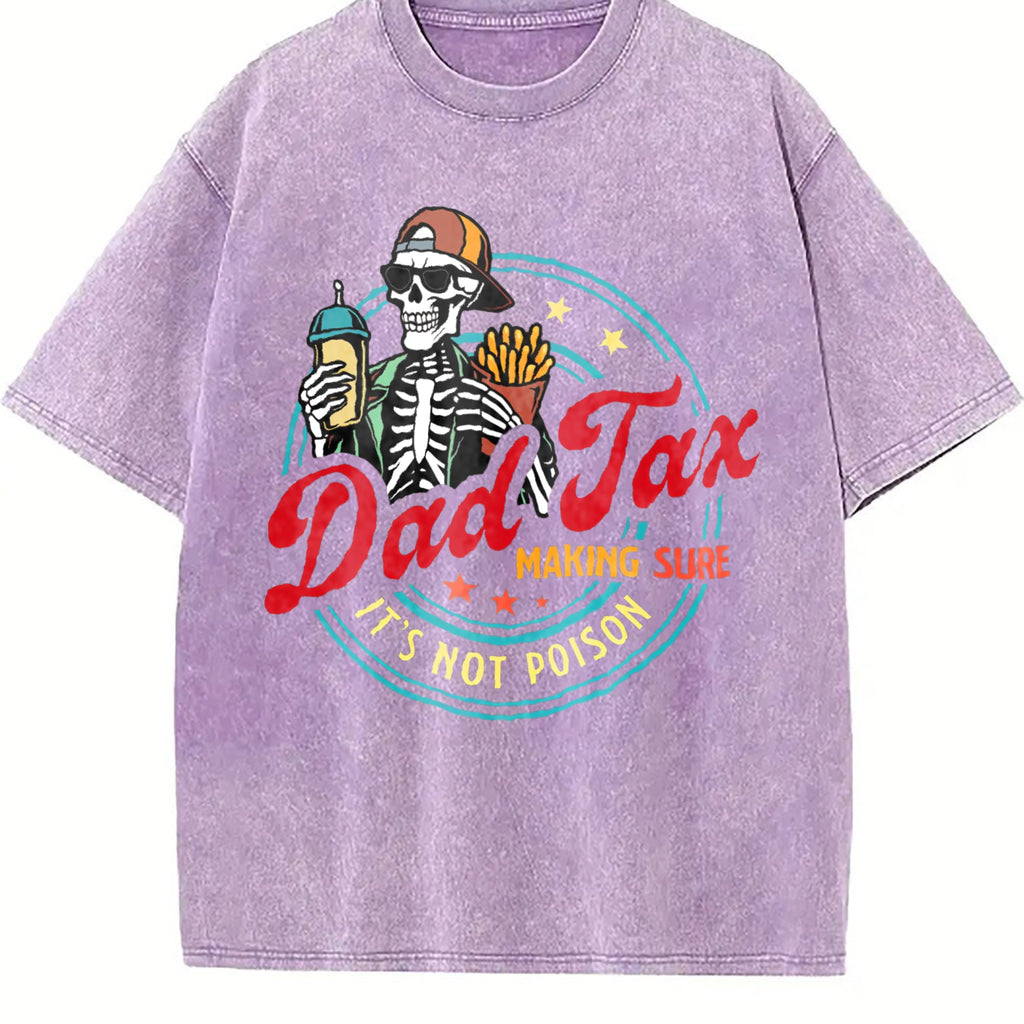 Dad Tax Making Sure It's Not Poison Fathers Day Vintage product image 6