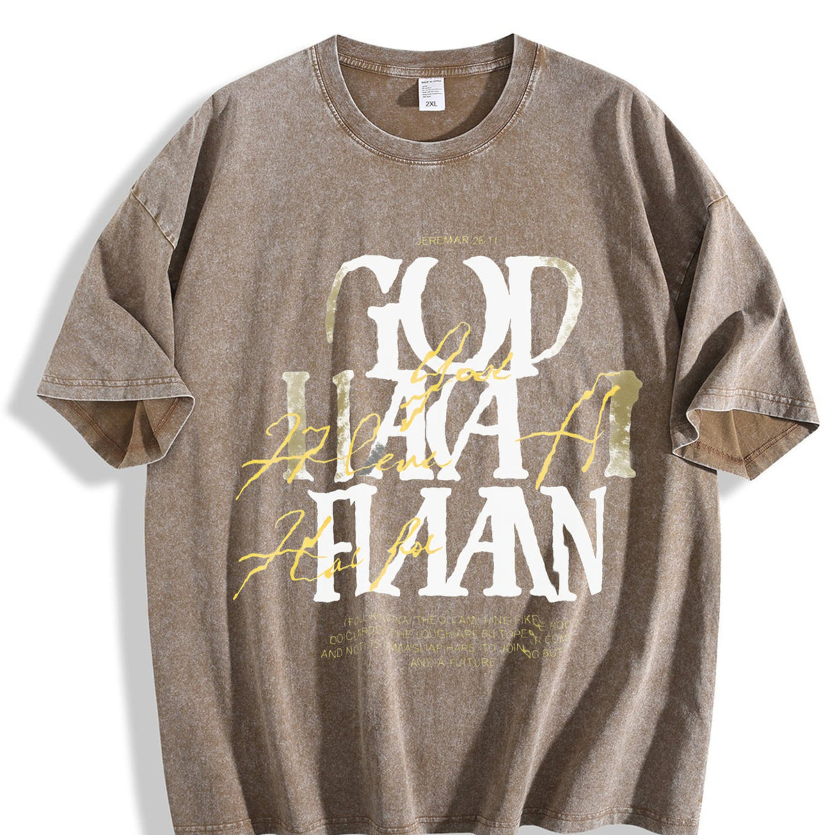 Christian - God Has A Plan Jeremiah 29:11 Vintage Washed product image 3