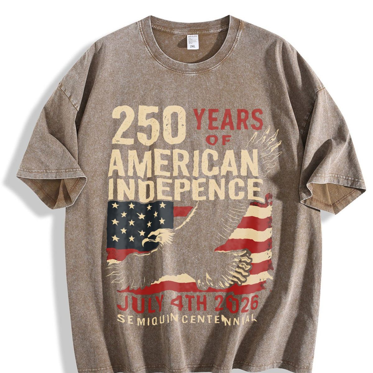 250 Years American Indepence United States Vintage Washed product image 3