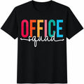 Office Squad Matching Coworker Secretary Cotton T-Shirt product image 1