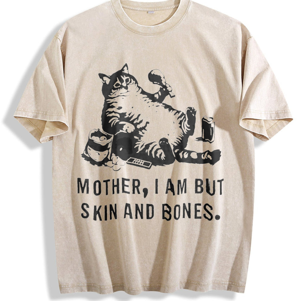Funny Cat Mom Vintage Washed T-Shirt product image 1