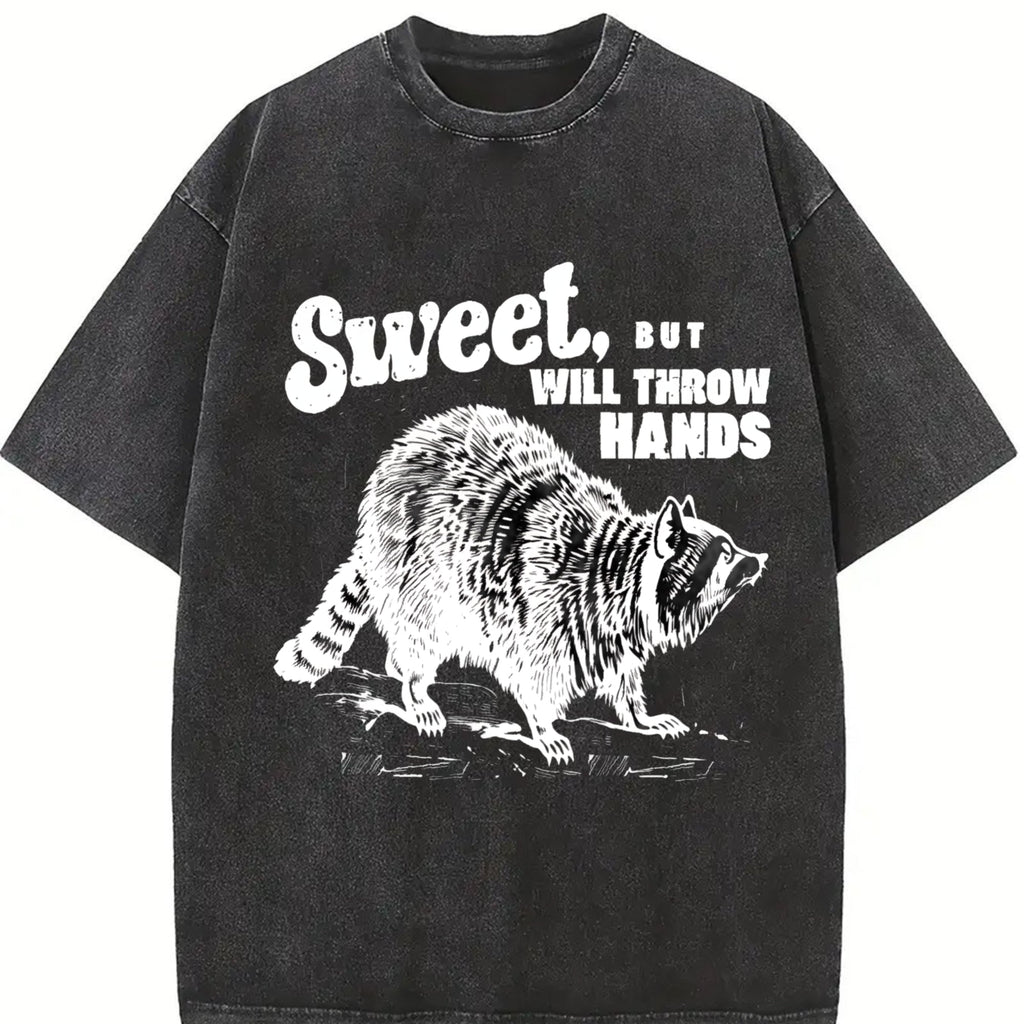 Funny Sweet Vintage Washed T-Shirt product image 2