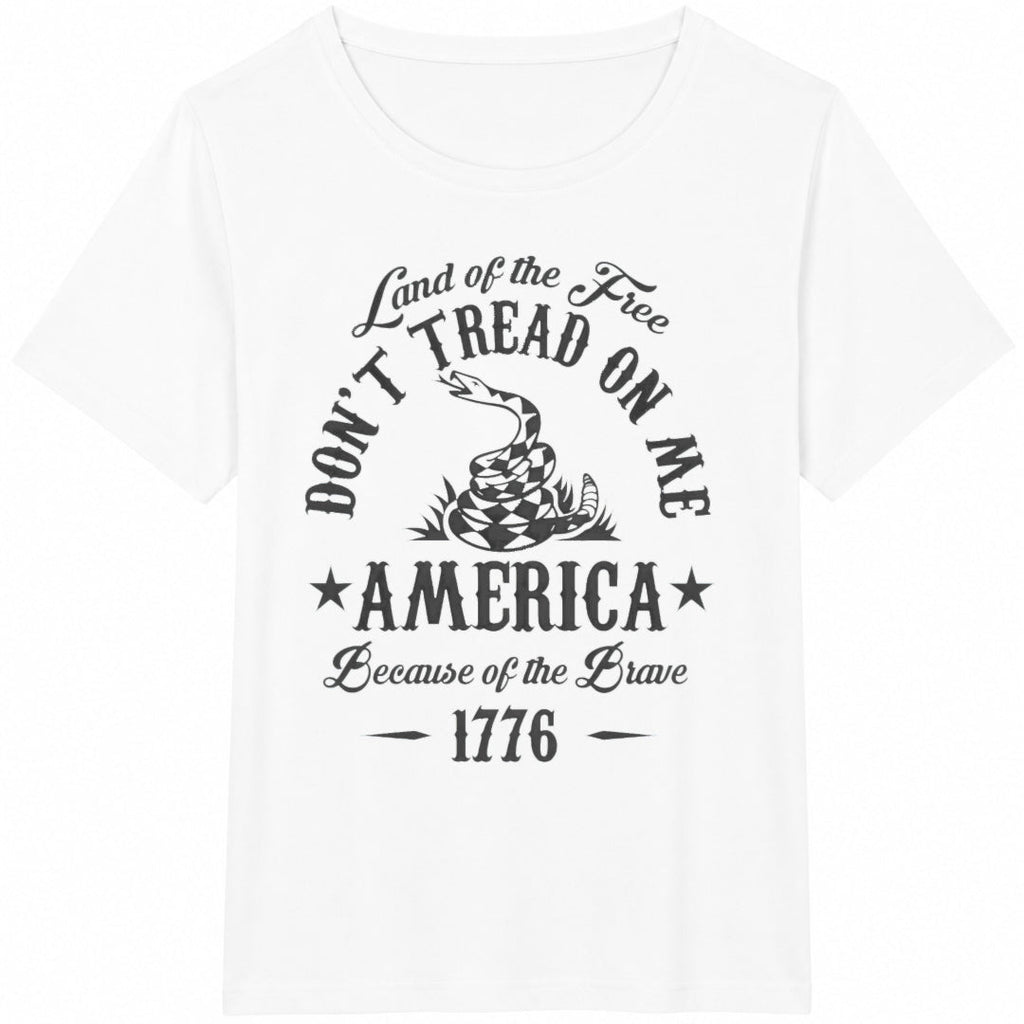 America Land Of Free Cotton T-Shirt product image 2