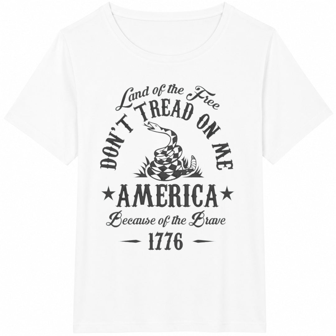 America Land Of Free Cotton T-Shirt product image 2