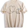 We Be Trippin Airplane Heart Vintage Washed T-Shirt product image 1