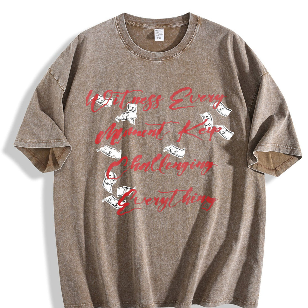 Front Back Tank Vintage Washed T-Shirt product image 3
