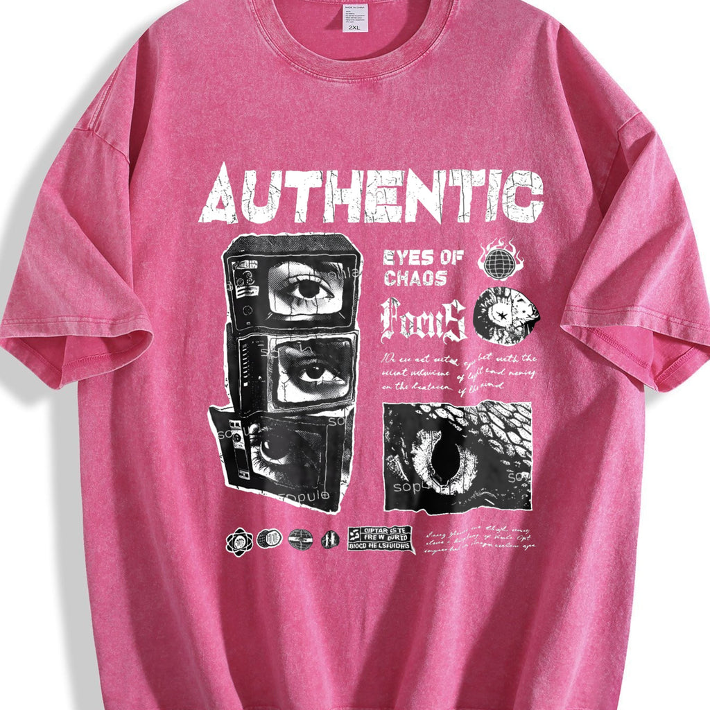 Authentic Eyes Of Chaos Vintage Washed T-Shirt product image 7