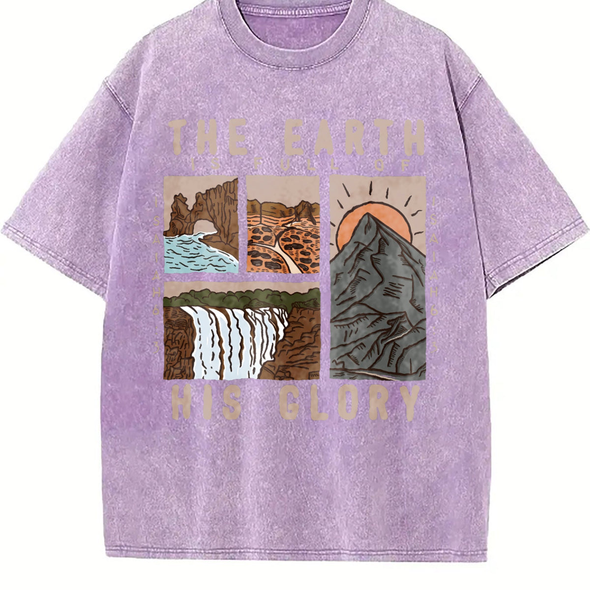 Earth His Glory Vintage Washed T-Shirt product image 6