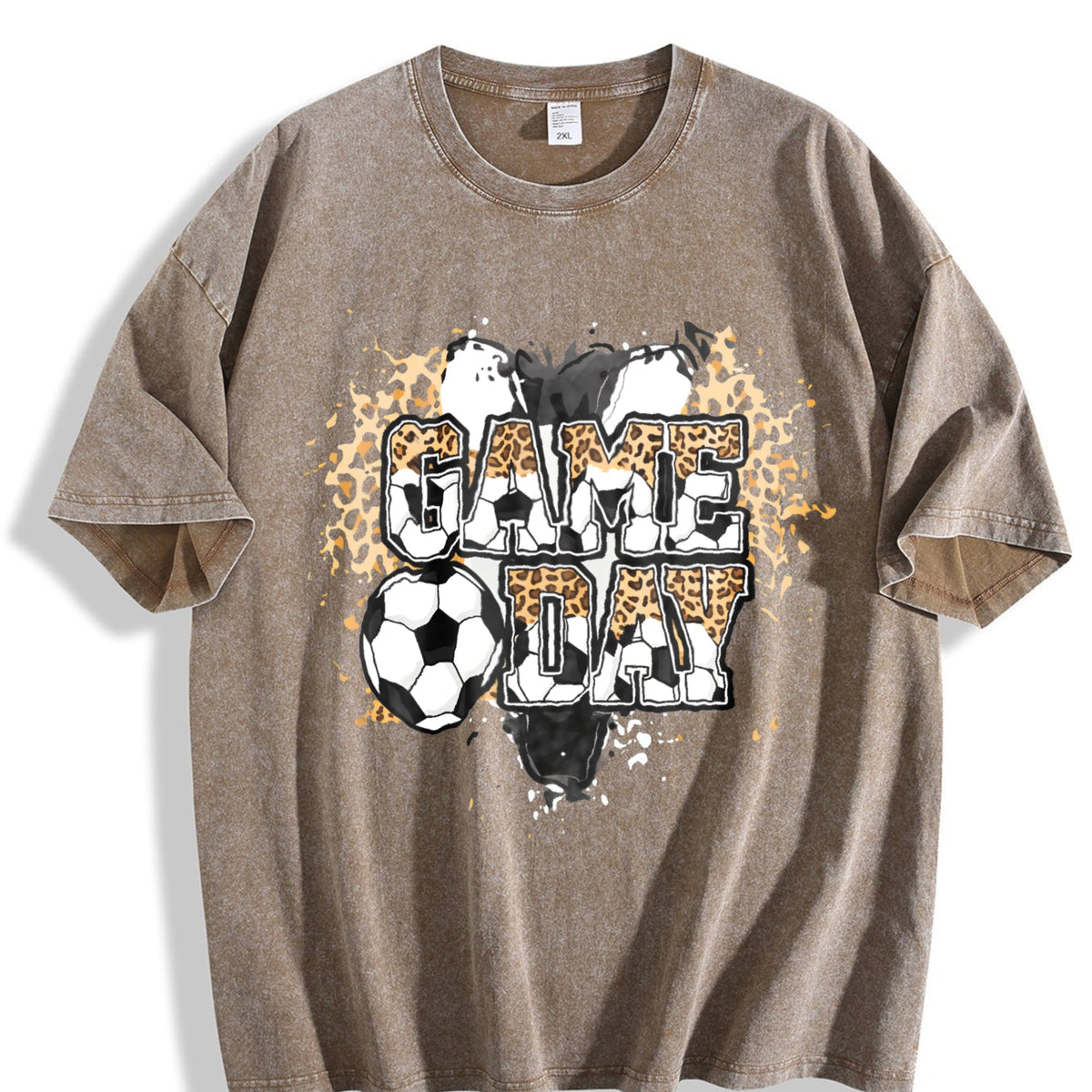 Global Soccer Fan Vintage Washed T-Shirt product image 3
