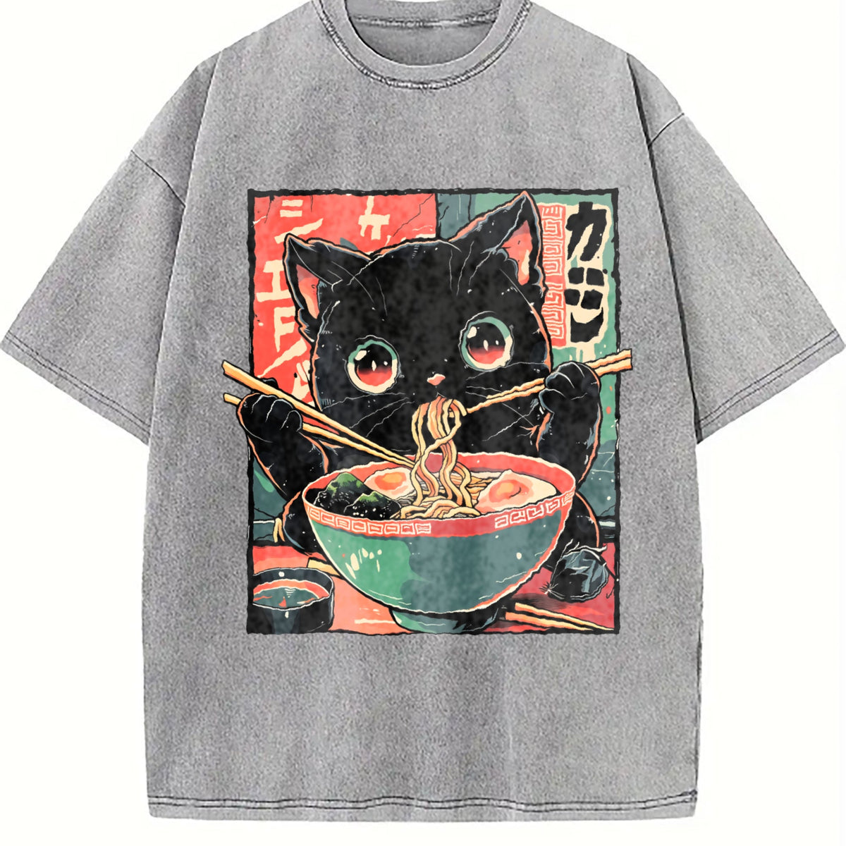 Anime Cat Lover Hobby-core Hand-drawn Ink -revival Vintage product image 5