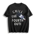 Chill The Fourth Out Funny Of July Popsicle Joke For Cotton product image 1