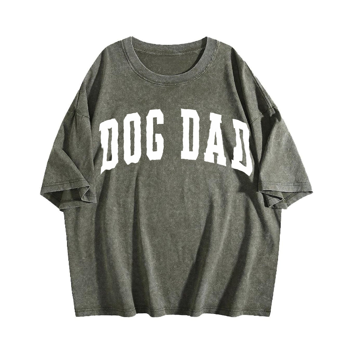Dog Dad Vintage Washed T-Shirt product image 4