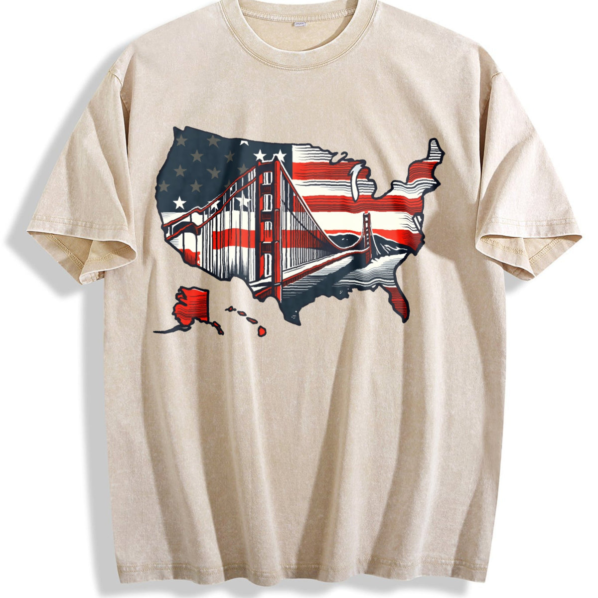 Global Soccer Fan Vintage Washed T-Shirt product image 1