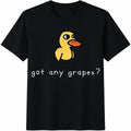 Teen Girl Cartoon Duck And Slogan For Cotton T-Shirt product image 1
