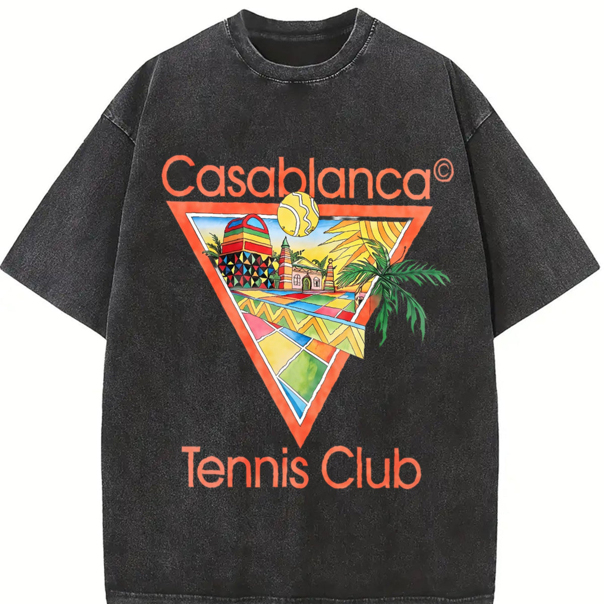 Tennis Club Vintage Washed T-Shirt product image 2