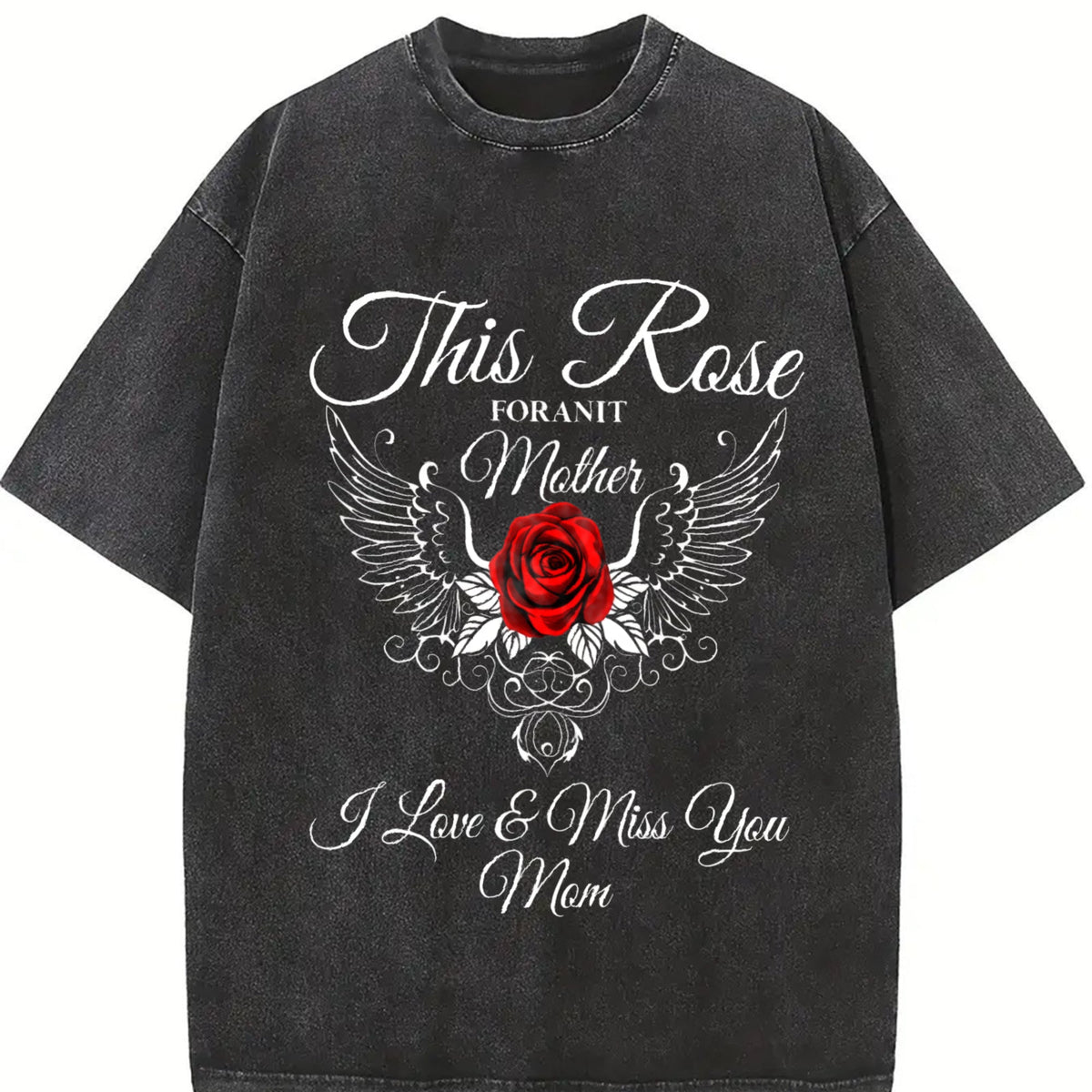 Mom Tribute Lover Vintage Washed T-Shirt product image 2