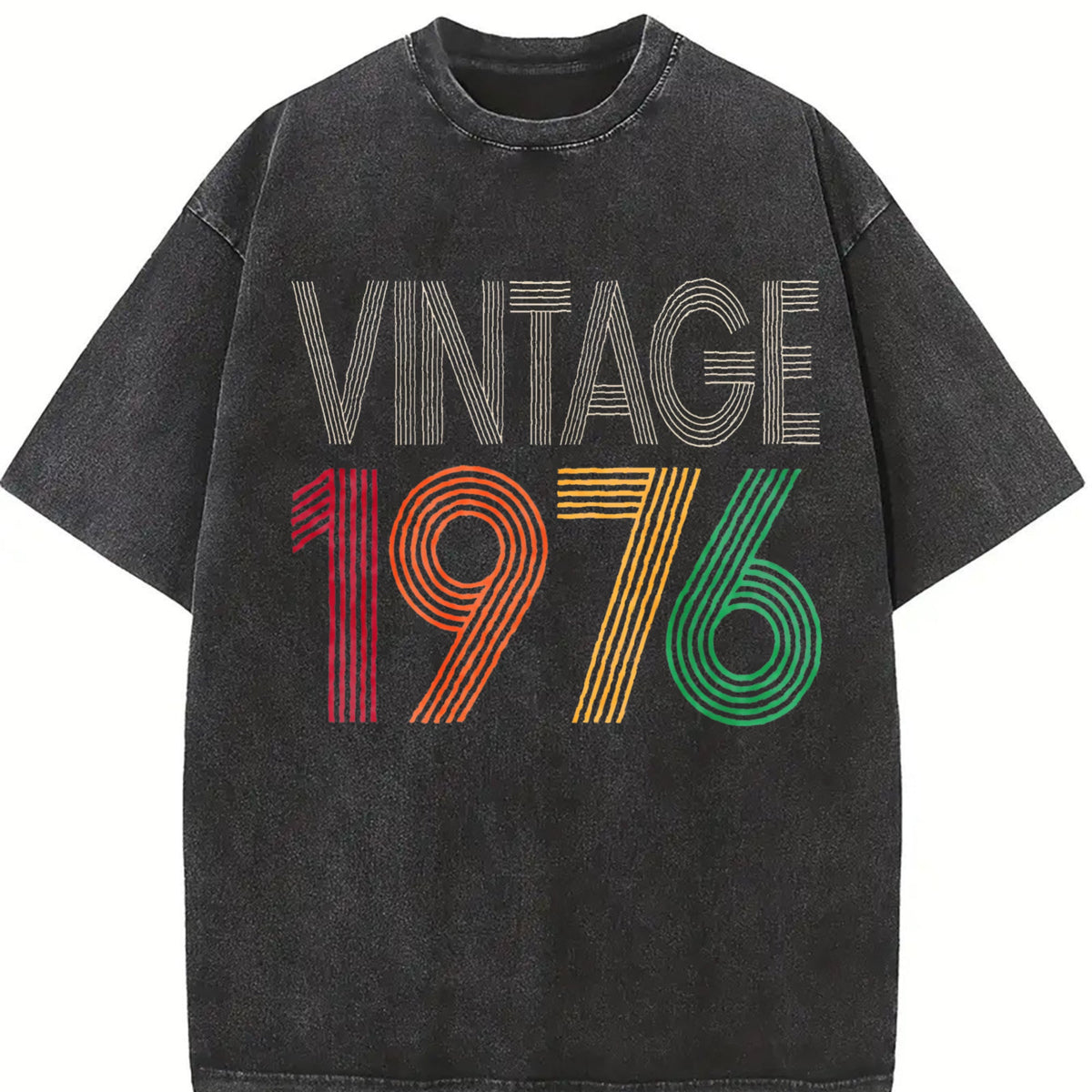 50th Birthday Vintage Washed T-Shirt product image 2