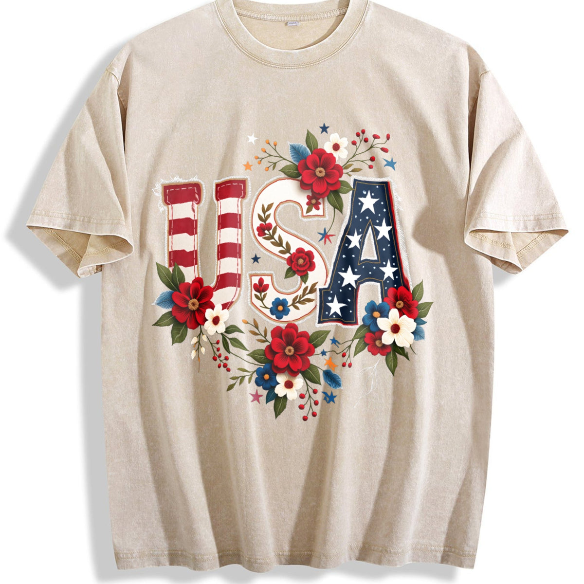 Effortless Chic Coastal Granddaughter Statement USA Vintage product image 1