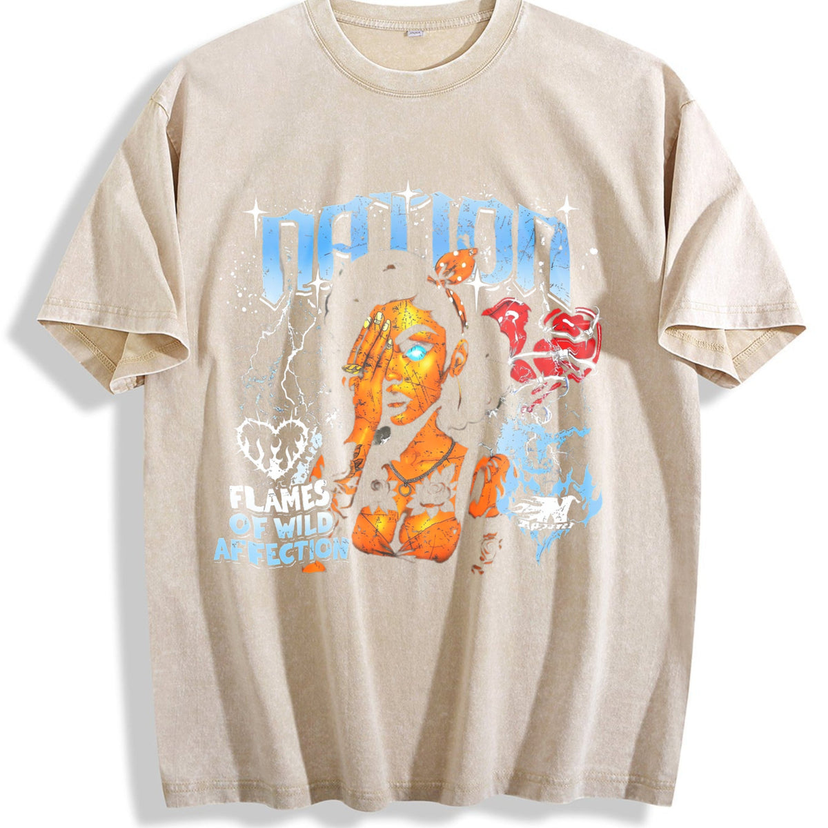 Nation Pinup Vintage Washed T-Shirt product image 1