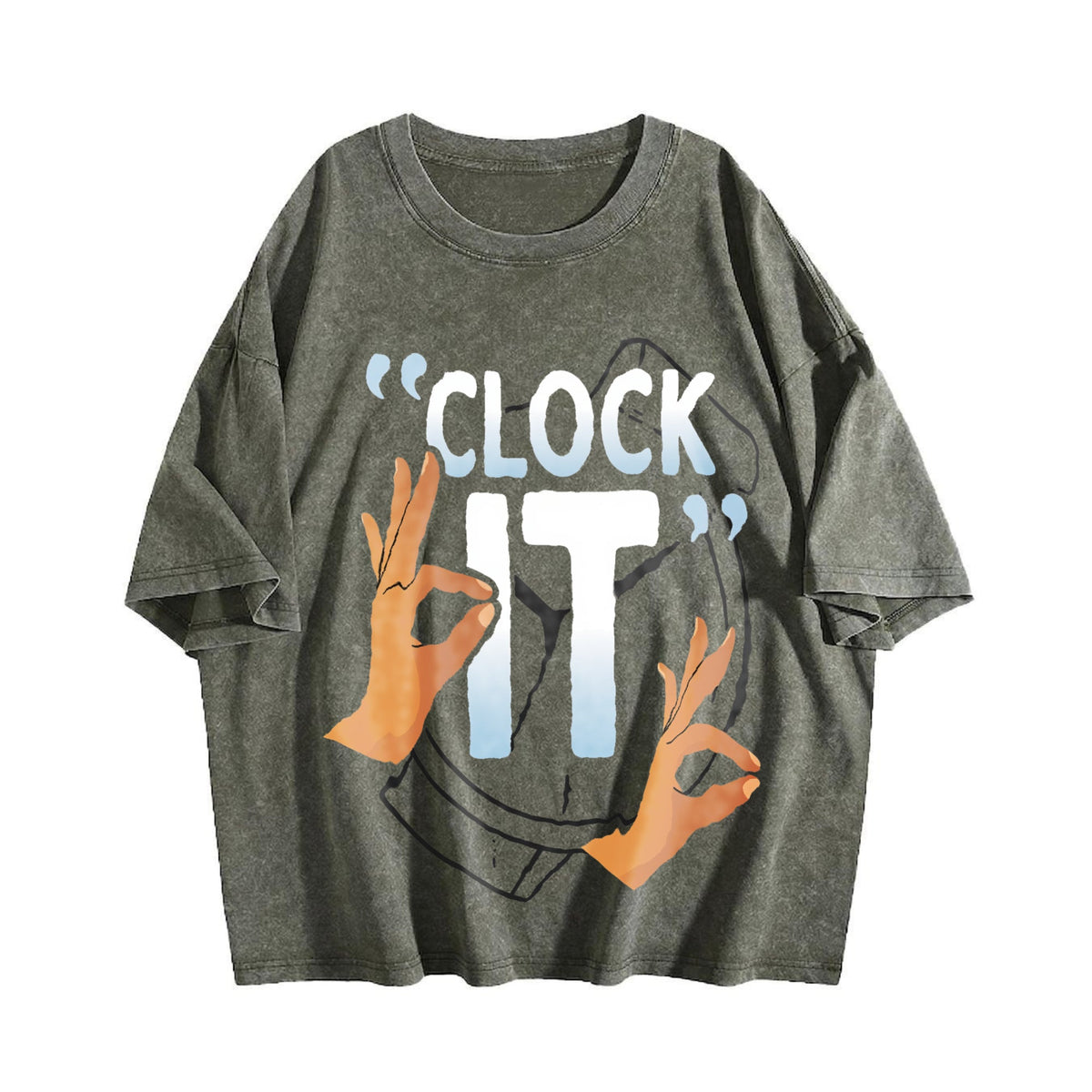Clock It Vintage Washed T-Shirt product image 4