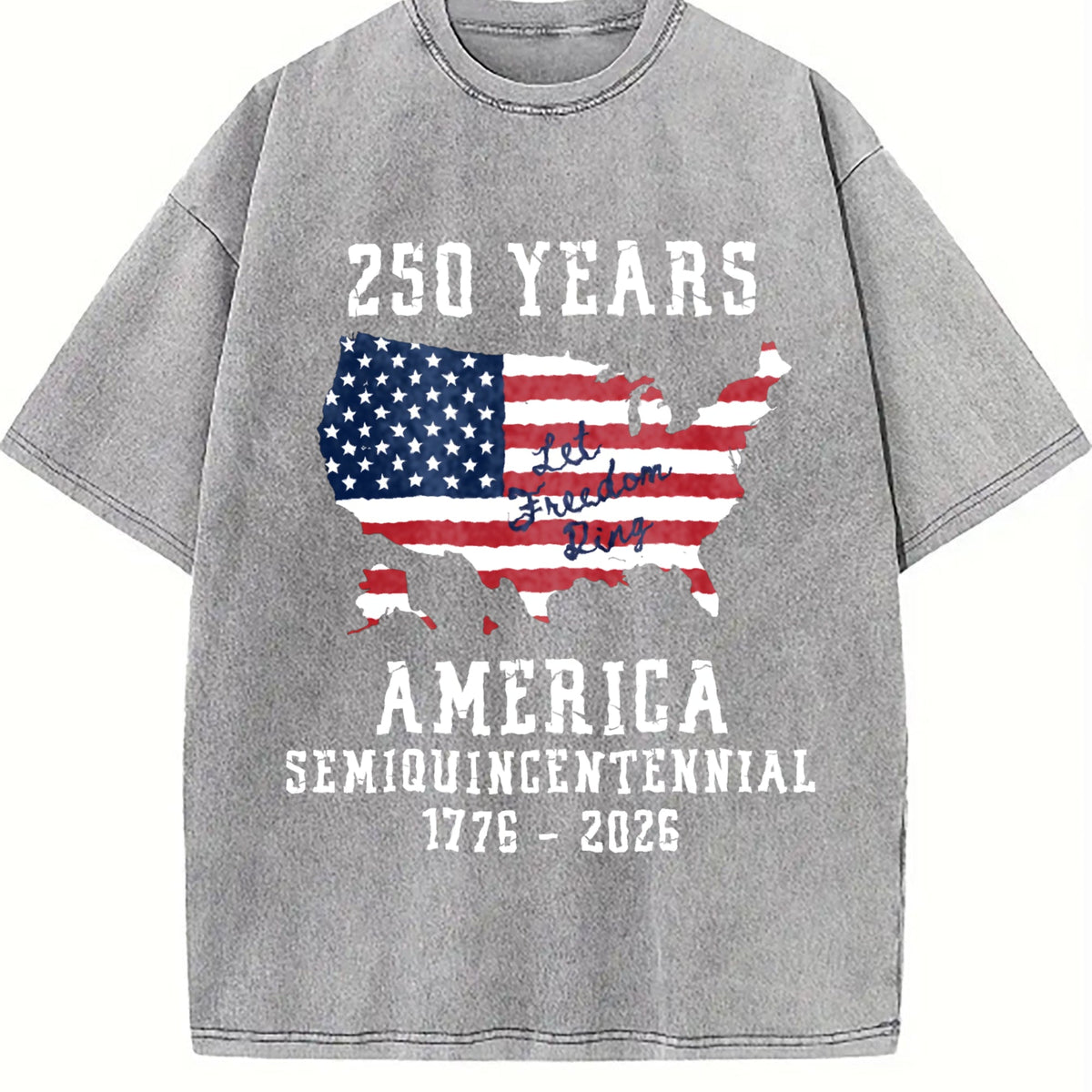 Patriotic American Flag Semiquincentennial Vintage Washed product image 5