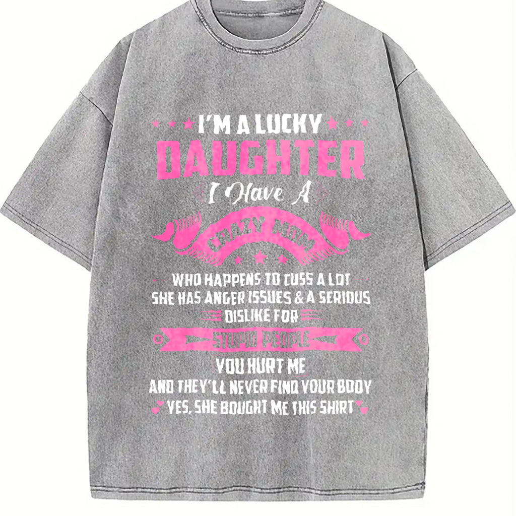 Lucky Daughter Vintage Washed T-Shirt product image 5
