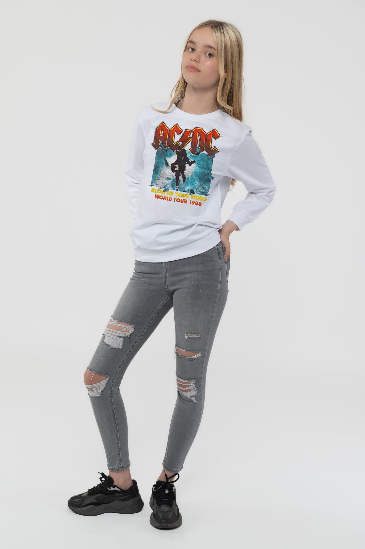 AC/DC Kids Blow Up Your Video Sweatshirt product image 5