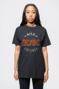 AC/DC High Voltage Distressed Print T Shirt product image 1