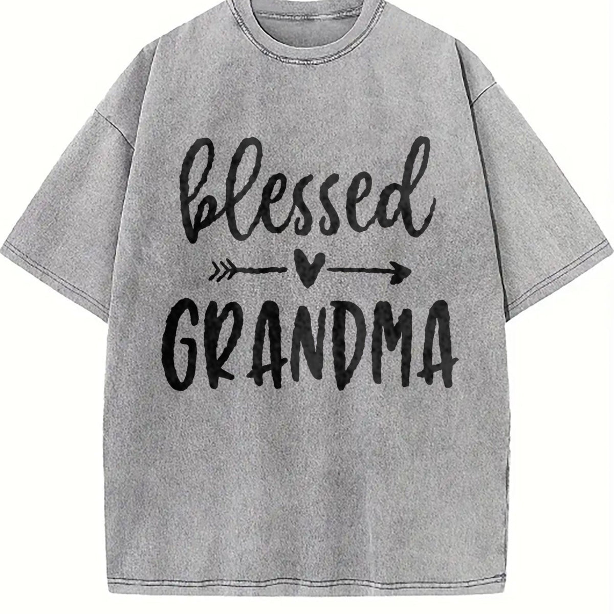 Blessed Grandma - Bella Canvas Vintage Washed T-Shirt product image 5