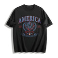 America Patriotic Eagle Cotton T-Shirt product image 1