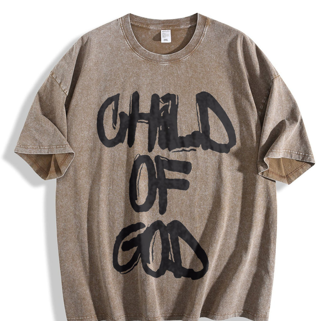 Child Of God Graffiti Vintage Washed T-Shirt product image 3