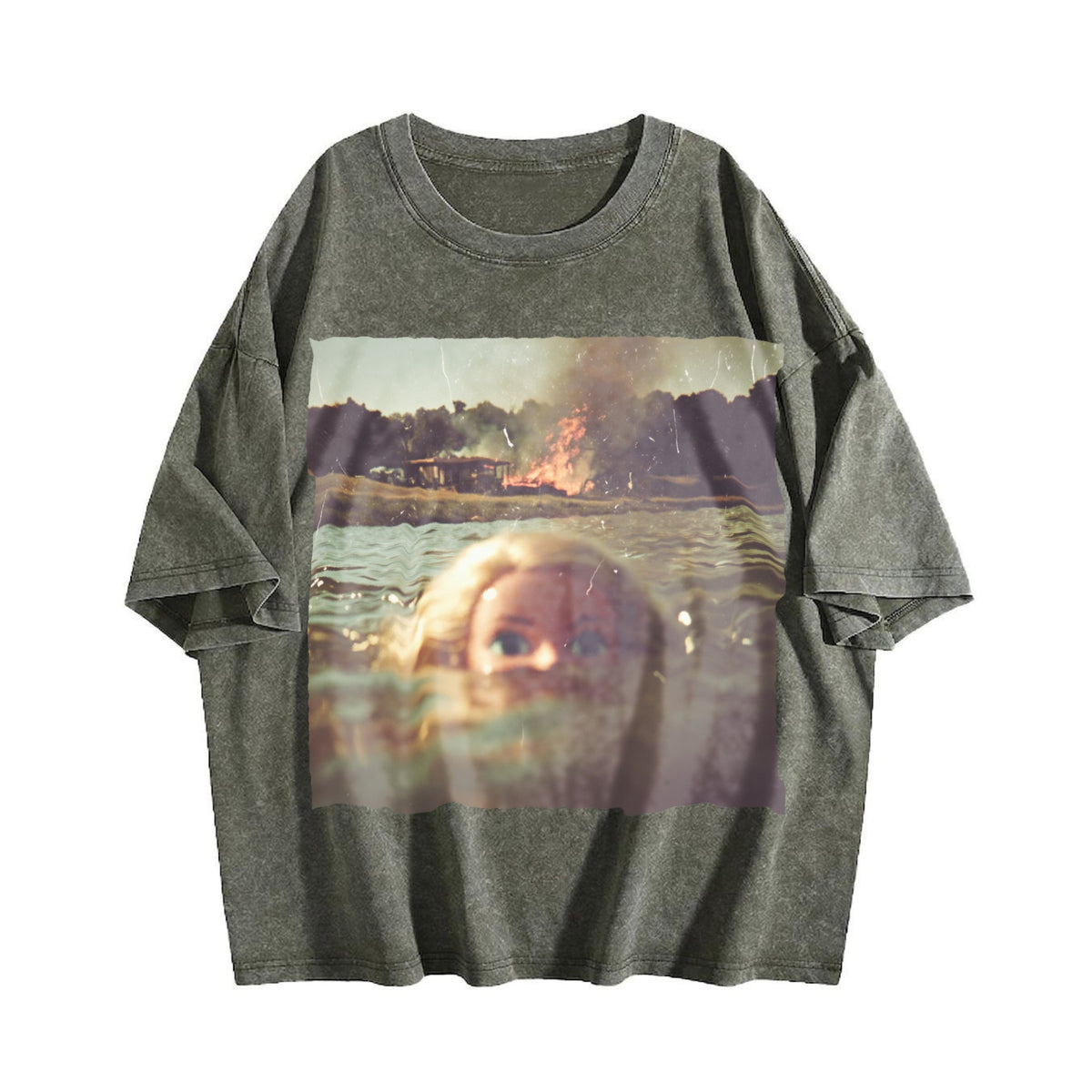 Doll in a Bubble Bath Vintage Washed T-Shirt product image 4