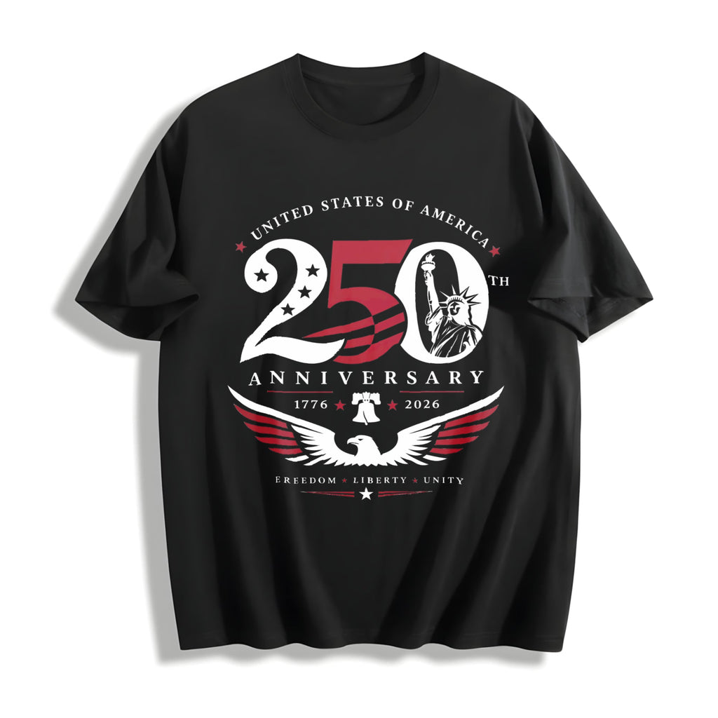 USA 250th Anniversary Shirtdesign Cotton T-Shirt product image 1