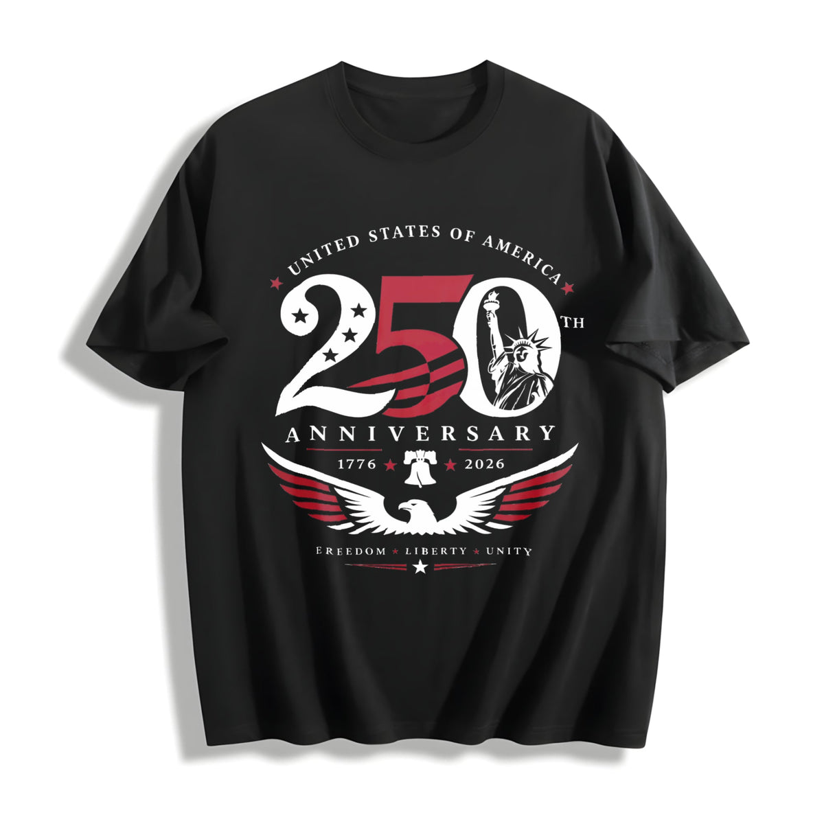 USA 250th Anniversary Shirtdesign Cotton T-Shirt product image 1