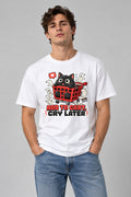 Add To Cart Cry Later - Funny Black Cat Shopping Spree product image 1
