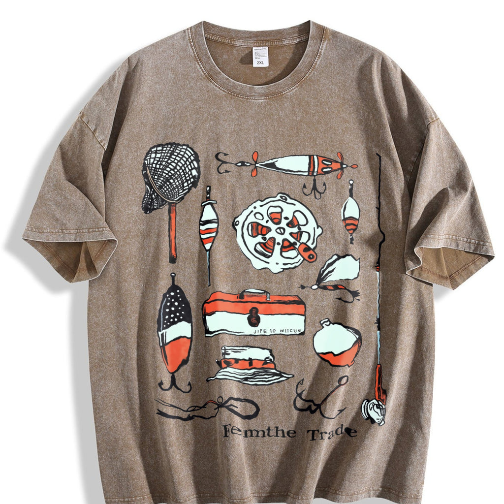 Huk Fishing Tackle Muscle Vintage Washed T-Shirt product image 3