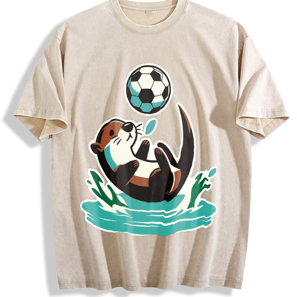 Global Soccer Fan Vintage Washed T-Shirt product image 1