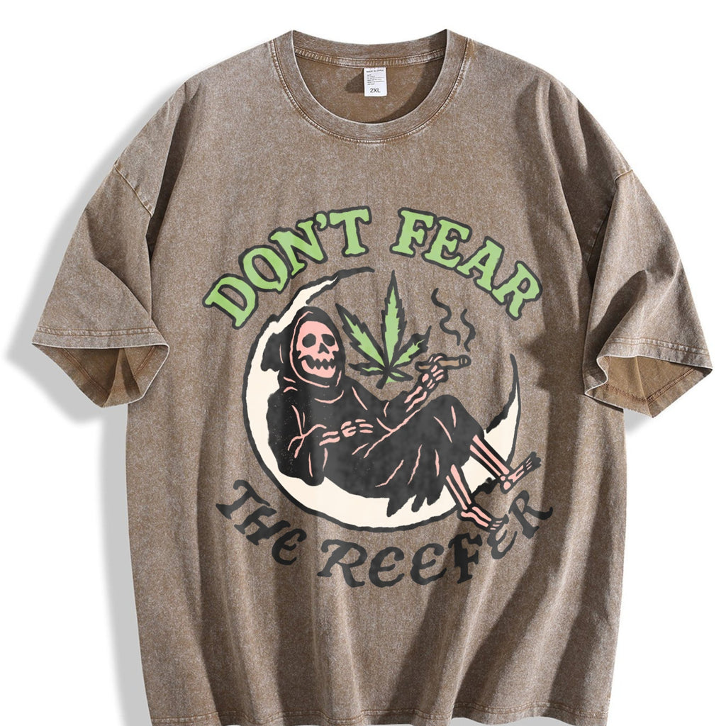 Don't Fear The Reefer Vintage Washed T-Shirt product image 3