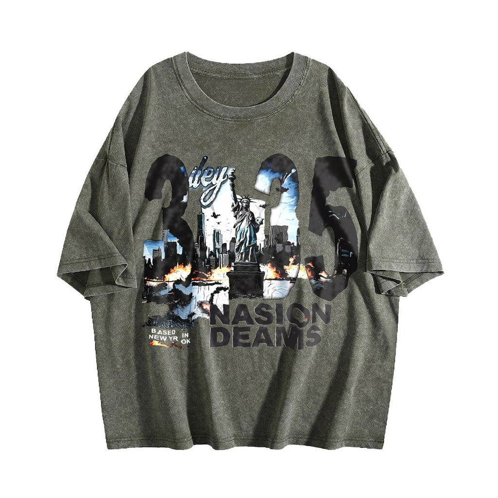 Valley Dreams Statue Of Liberty City 3035text Vintage product image 4